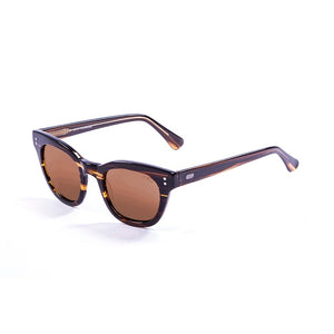 Ocean Glasses - Santa cruz Gafas de sol de acetato unisex color marrón