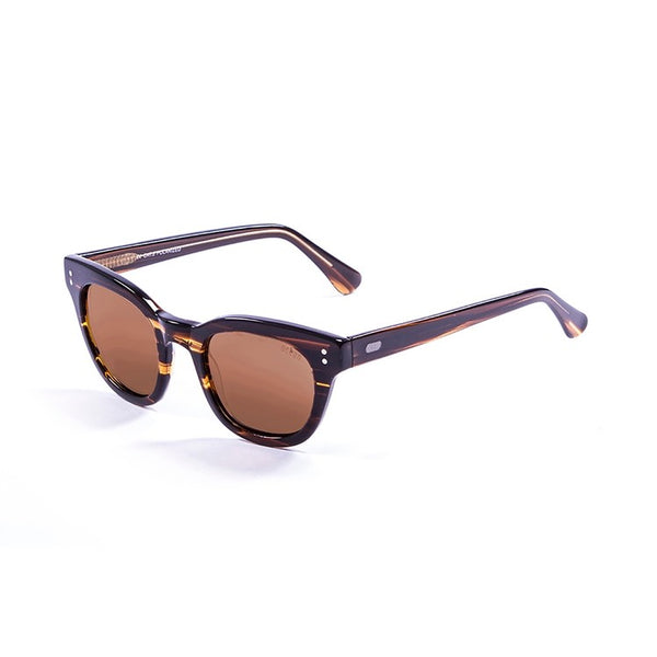 Ocean Glasses - Santa cruz Gafas de sol de acetato unisex color marrón