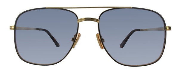 IRON PARIS Gafas de sol de metal para hombres color negro