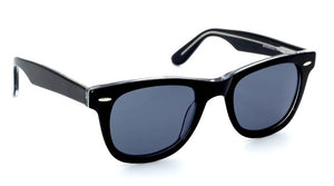 BLUE VALENS Gafas de sol de acetato unisex color negro