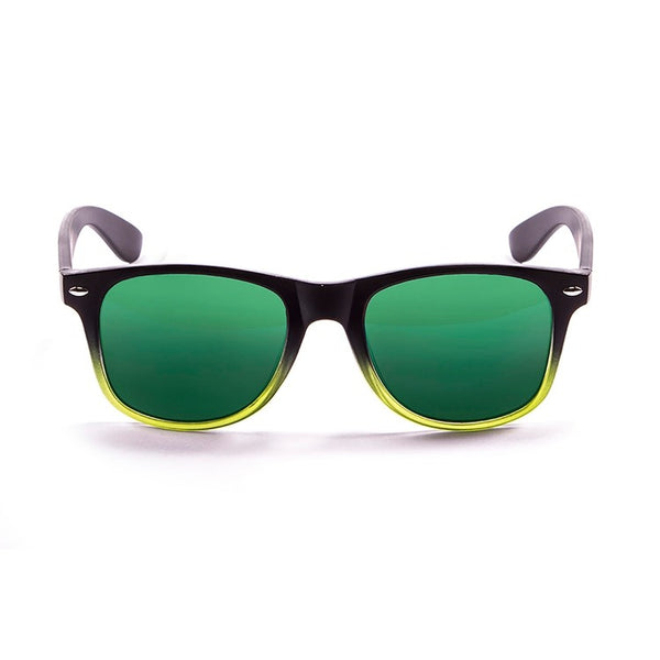 Ocean Glasses - Beach wayfarer Gafas de sol de plástico unisex color negro