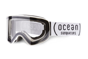 Ocean Glasses - Eira Gafas de esquí de acetato unisex color blanco