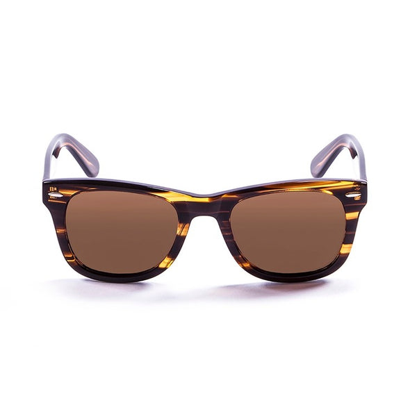 Ocean Glasses - Lowers Gafas de sol de acetato unisex color marrón