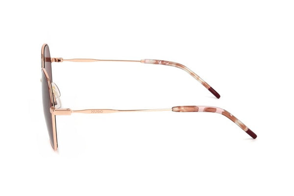 Hugo Gafas de sol de metal para mujer color cereza dorada