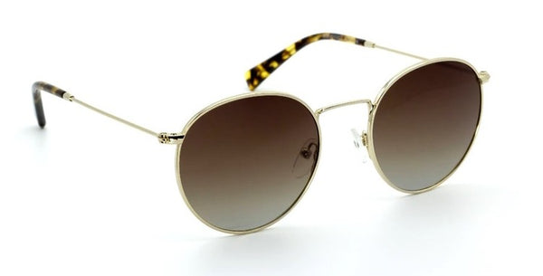 BLUE VALENS Gafas de sol de metal unisex color oro