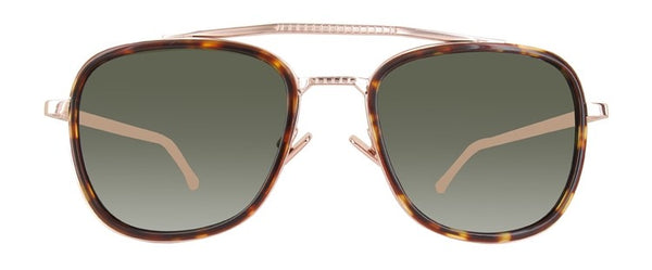 IRON PARIS Gafas de sol de metal para mujeres color rosa