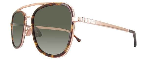 IRON PARIS Gafas de sol de metal para mujeres color rosa