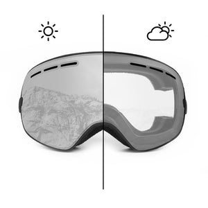 Ocean Glasses - Cervino Gafas de esquí de acetato unisex color blanco
