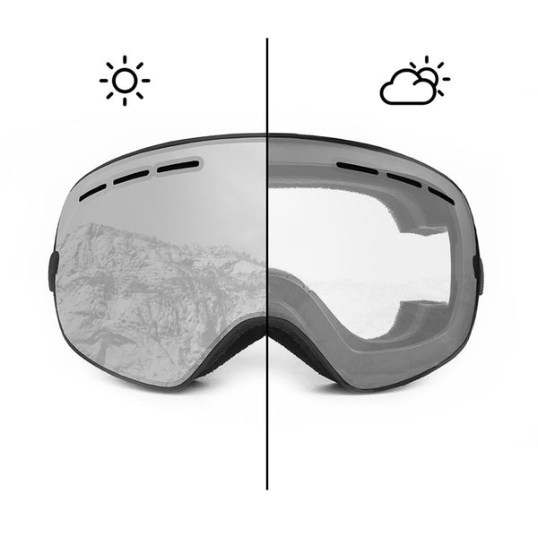 Ocean Glasses - Cervino Gafas de esquí de acetato unisex color blanco