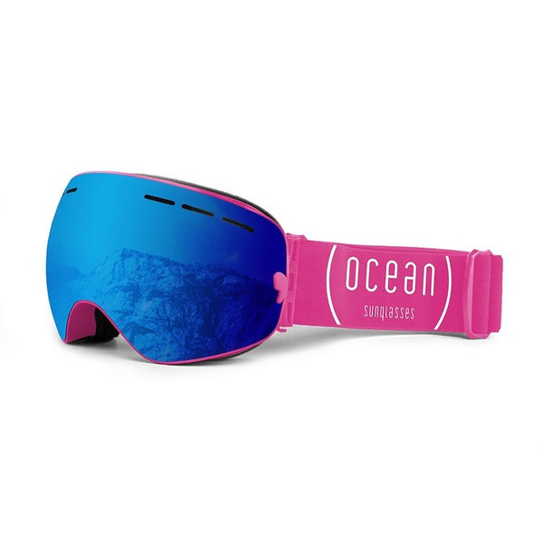 Ocean Glasses - Cervino Gafas de esquí de acetato unisex color rosa
