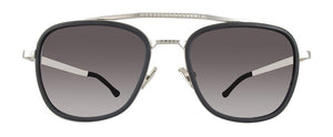 IRON PARIS Gafas de sol de metal para hombres color negro
