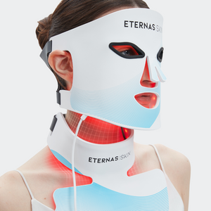 Eternas Kit completo de Máscaras LED Infrarrojas 850nm – Silicona Médica para Rostro, Cuello y Escote - 4
