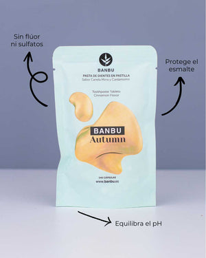 Banbu Refill pasta de dientes en pastillas Eco Autumn 240 pastillas - 3