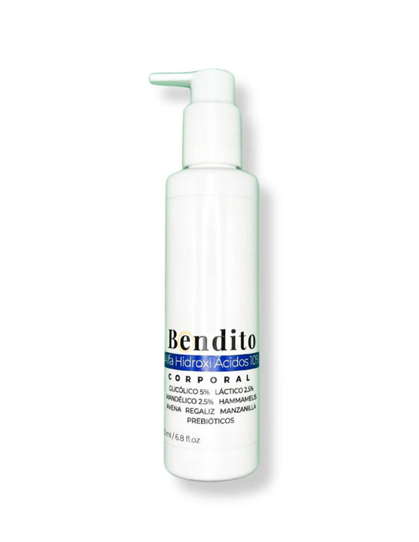 Bendito Alfa hidroxiácidos 10% Crema corporal 200 ml