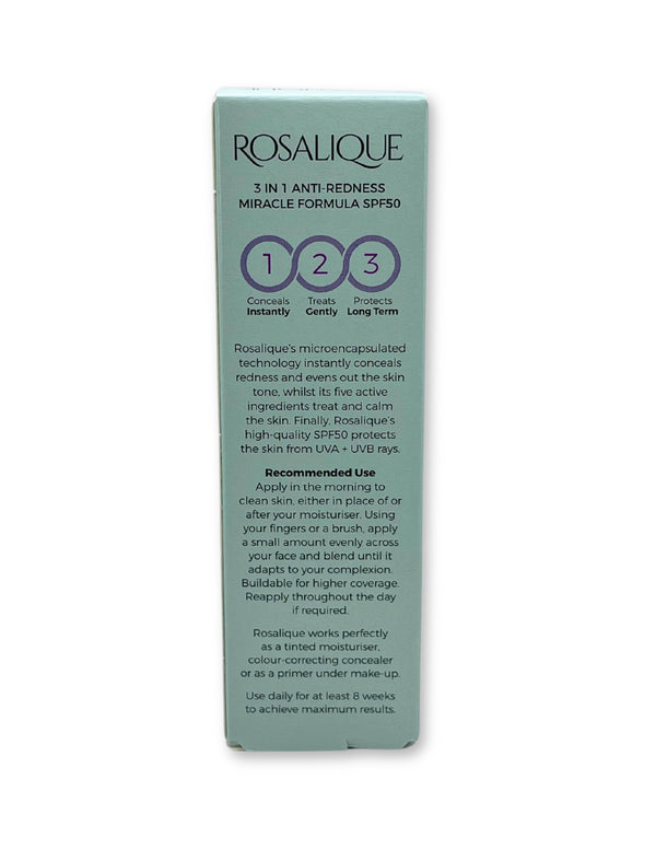 Rosalique 3 in 1 Anti-Redness Miracle Formula SPF50 30 ml