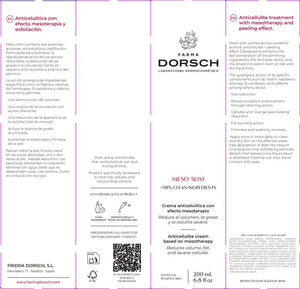 Farma Dorsch Mesoslim Reductor Anticelulítico 200 ml