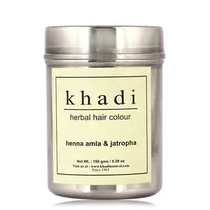 Khadi Henna Natural con Amla y Jatropha Rojo 100 g