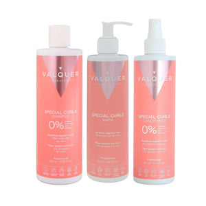 Valquer Pack Método Curly - Champú, Mascarilla y Acondicionador - 975 ml