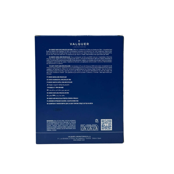Valquer Shock caída ADN Molecular - Loción anticaída cabello - 8