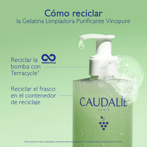 Caudalie Vinopure Gelatina Limpiadora Purificante 385 ml