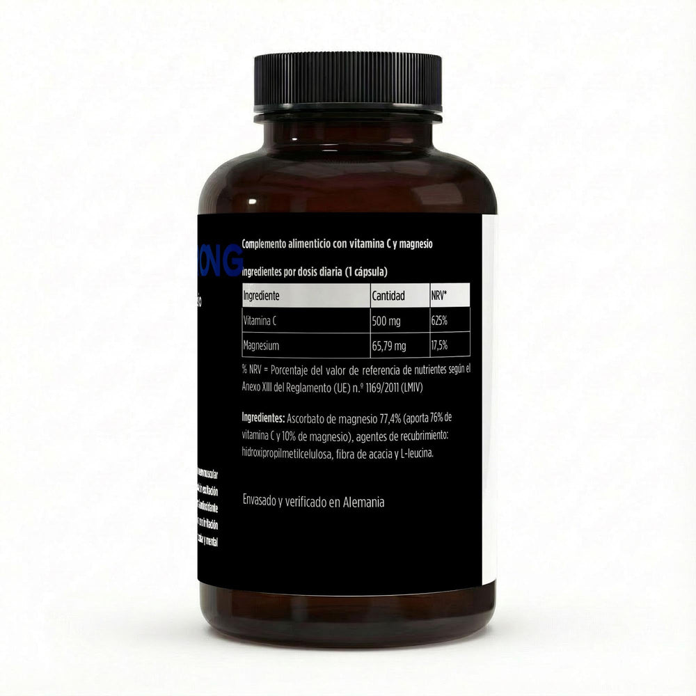 Bornstrong Vitamina C + magnesio 240 cápsulas
