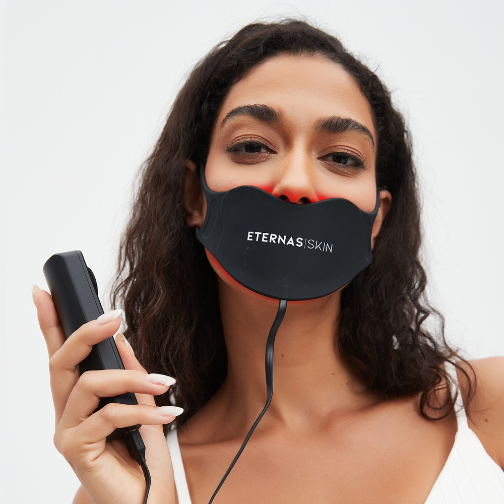 Máscara de Labios LED Infrarroja 850nm Silicona Médica