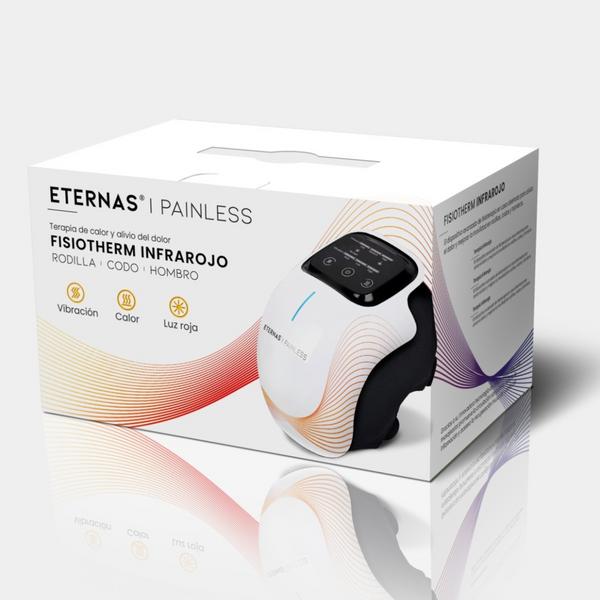 Eternas Masajeador de Rodilla Inalámbrico | Alivio del Dolor Articular por Infrarrojos, Calor, Láser y Vibración - 5