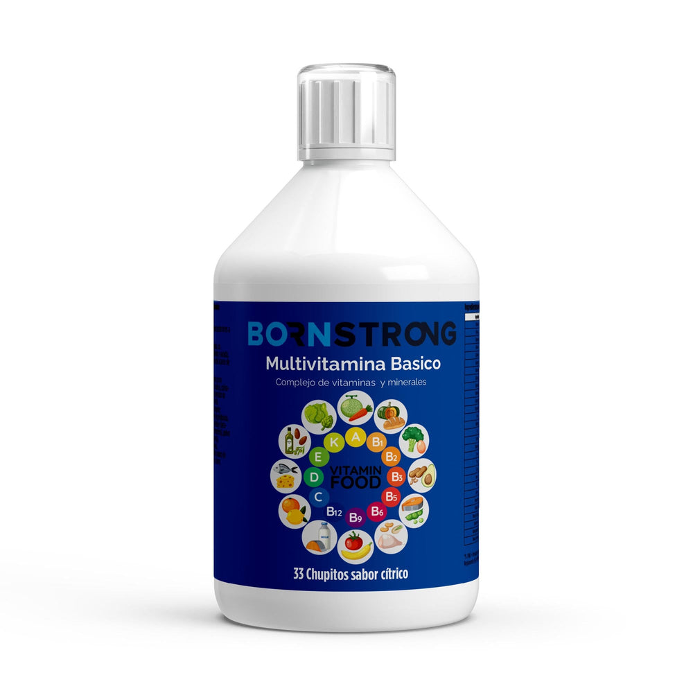 Bornstrong Multivitamínico Basic Shots Plus+ 500 ml