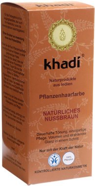 Khadi Herbal Color Castaño Avellana 100 g