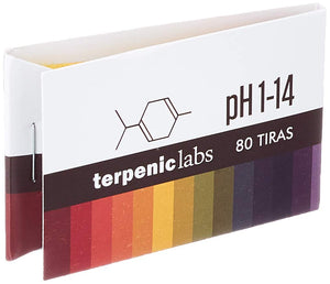 Terpenic Tiras pH 1-14 80 uds (20)