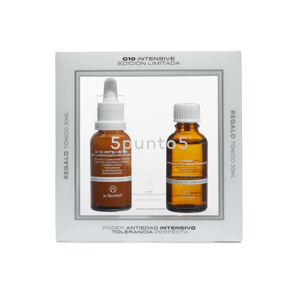 5Punto5 Pack Beauty Box C10 Intensive 30ml + Regalo Tónico Equilibrante 30 ml