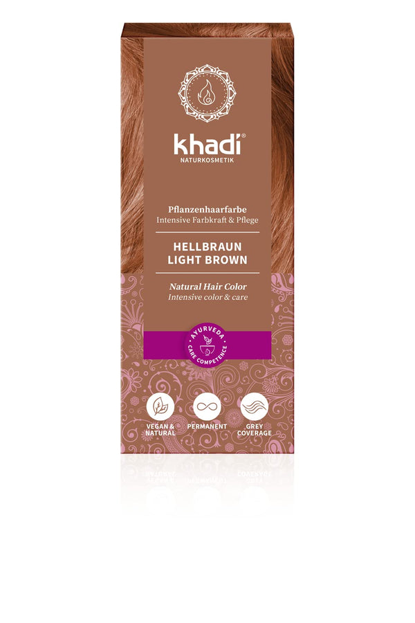 Khadi Herbal Color Castaño Claro 100 g
