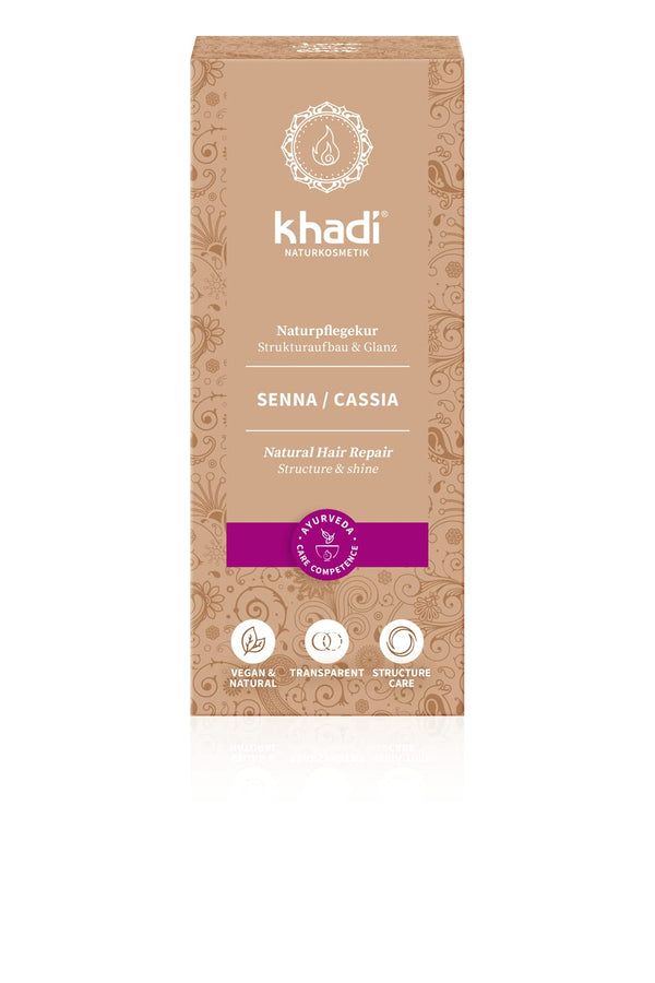 Khadi Henna Cassia-Neutra 100% Pura Khadi 100 g