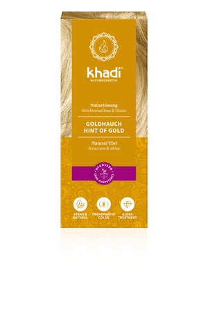 Khadi Herbal Color Rubio Toque Dorado 100 g