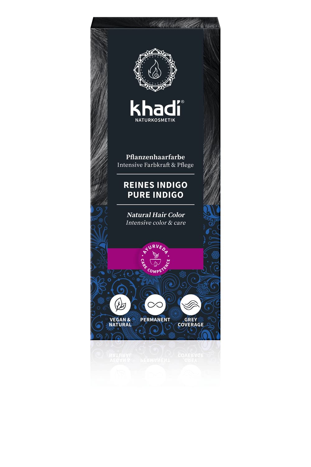 Khadi Indigo 100% Puro y Natural 100 g