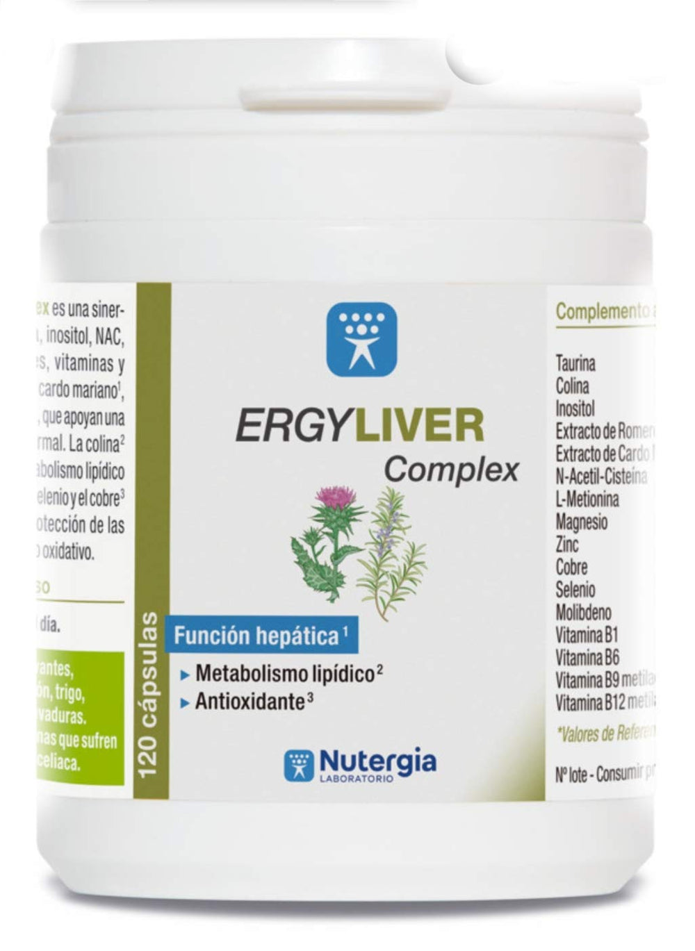 Nutergia Ergyliver 120 comp