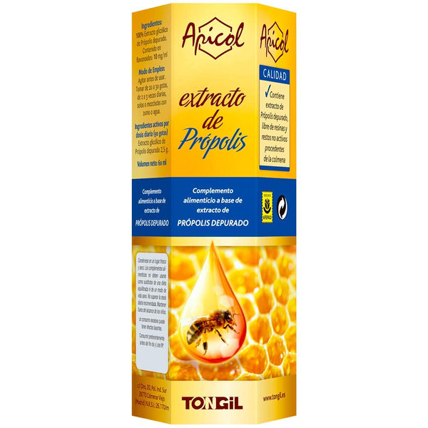 Tongil Apicol Extracto Própolis 60 ml Sin Alcohol