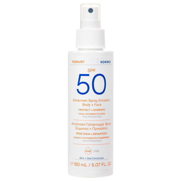 Korres Protector Solar Yogur SPF50+ 150 ml