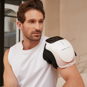 Eternas Masajeador de Rodilla Inalámbrico | Alivio del Dolor Articular por Infrarrojos, Calor, Láser y Vibración - 13