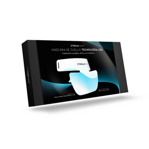 Eternas Máscara LED Infrarroja Profesional Cuello y Escote - 850nm Silicona de Grado Médico - 3