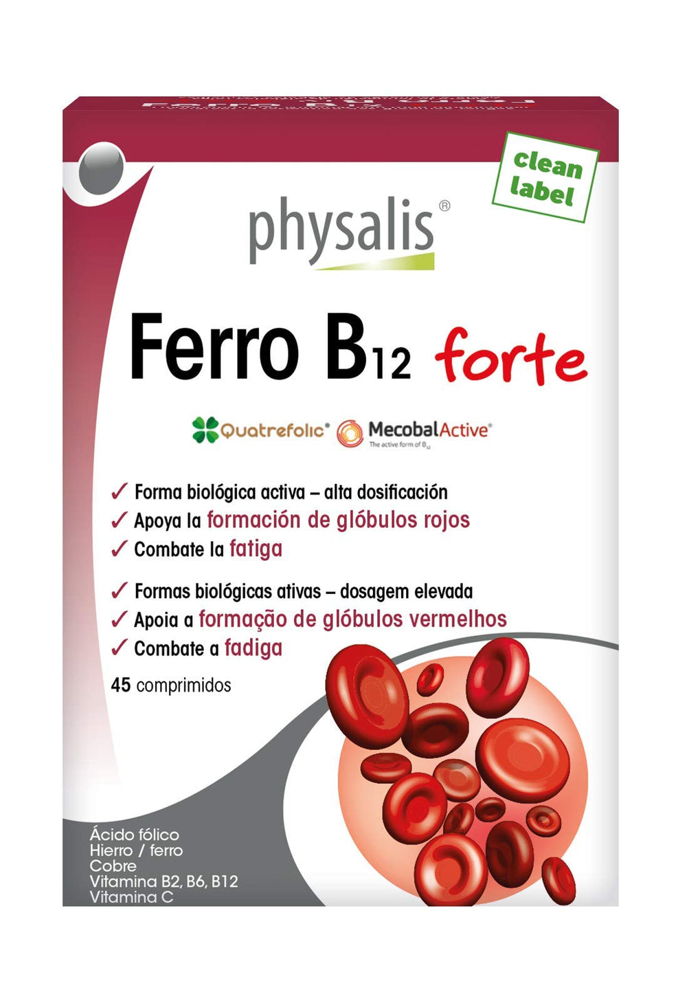 Physalis Ferro B12 Forte 60 comp