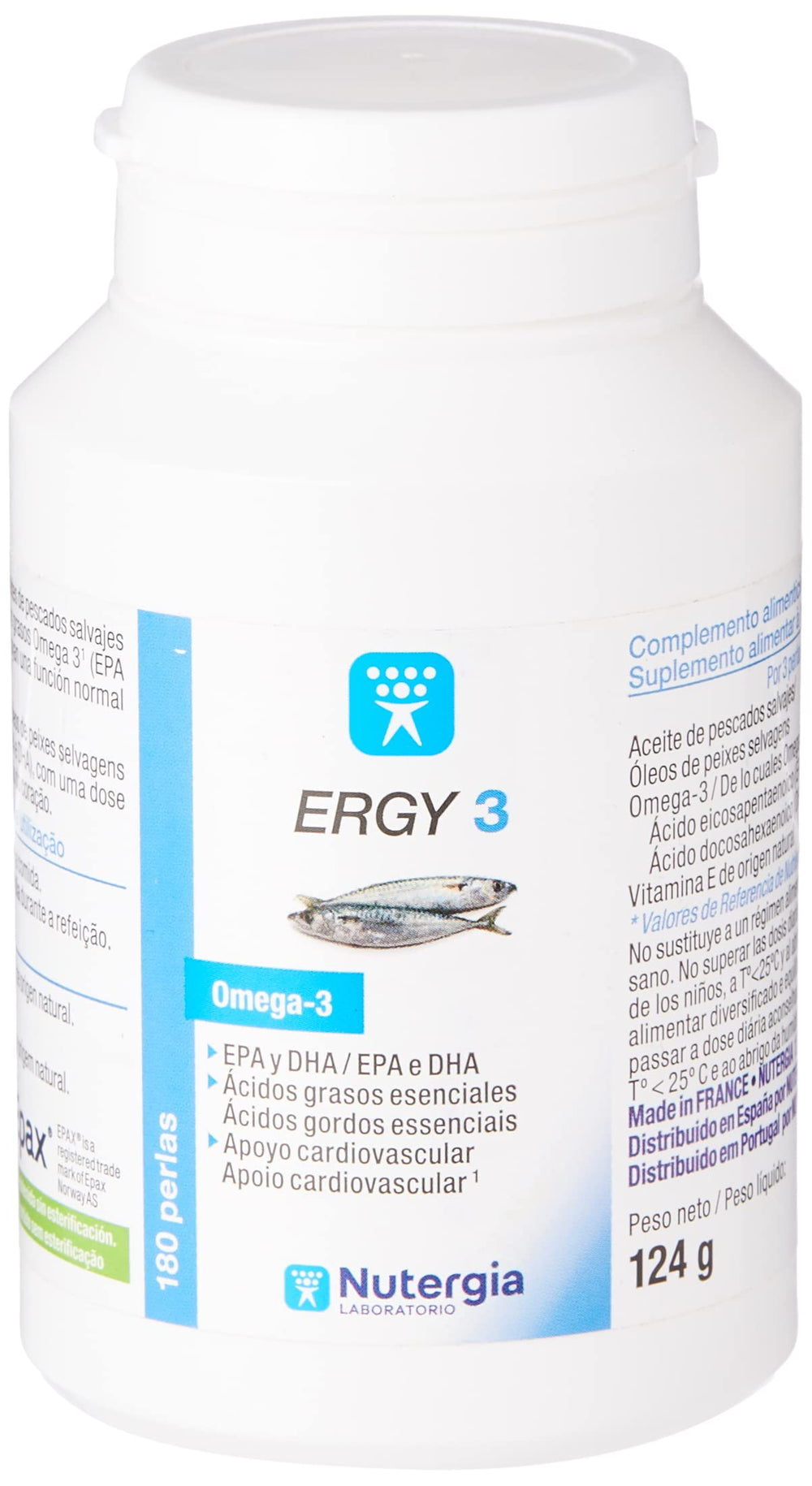Nutergia Ergy 3 180 perlas