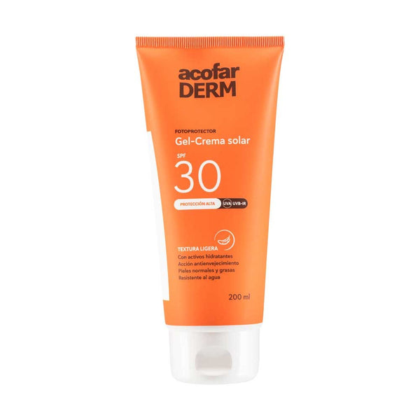 Acofar Gel Crema Solar Corporal SPF30 200ml