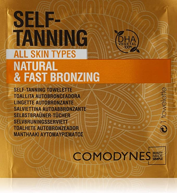 Comodynes Toallita autobronceadora NATURAL 8 uds