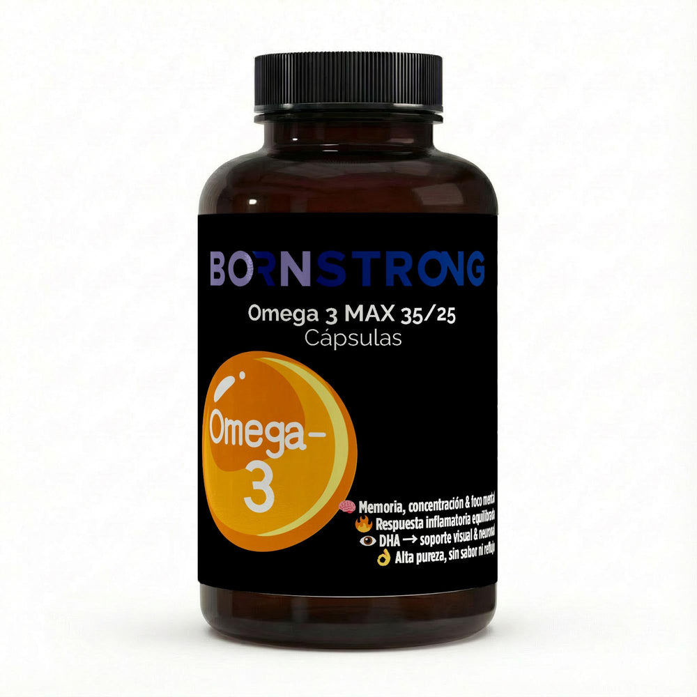 Bornstrong Omega 3 Max 35/25 120 cápsulas blandas