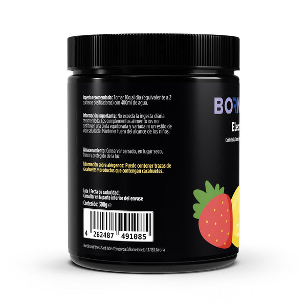 Bornstrong Electrolitos fresa limón polvo 300 g - 2