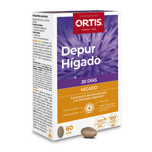 Ortis Metodren Depur Higado 60 comp