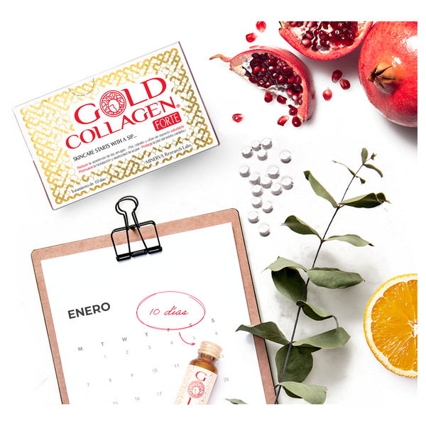 Gold Collagen Forte 10 frascos - 10 Días
