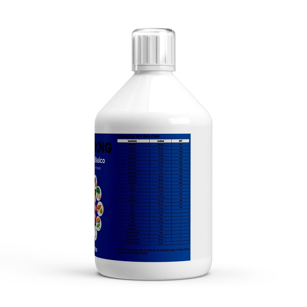 Bornstrong Multivitamínico Basic Shots Plus+ 500 ml