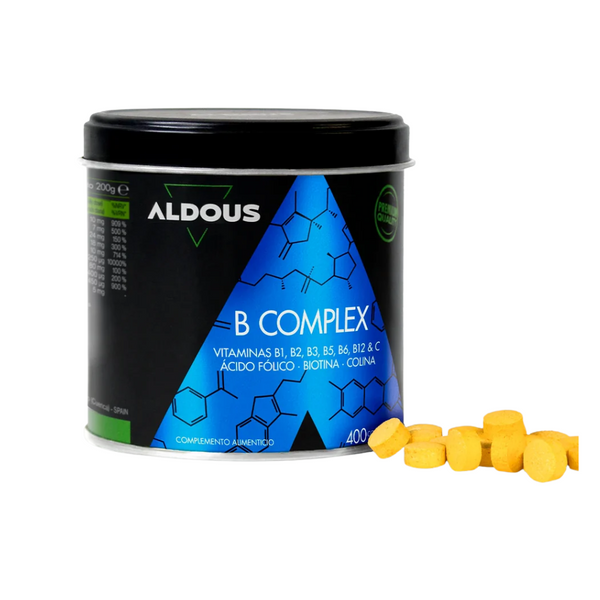 Aldous B Complex con Vitamina C 400 comprimidos